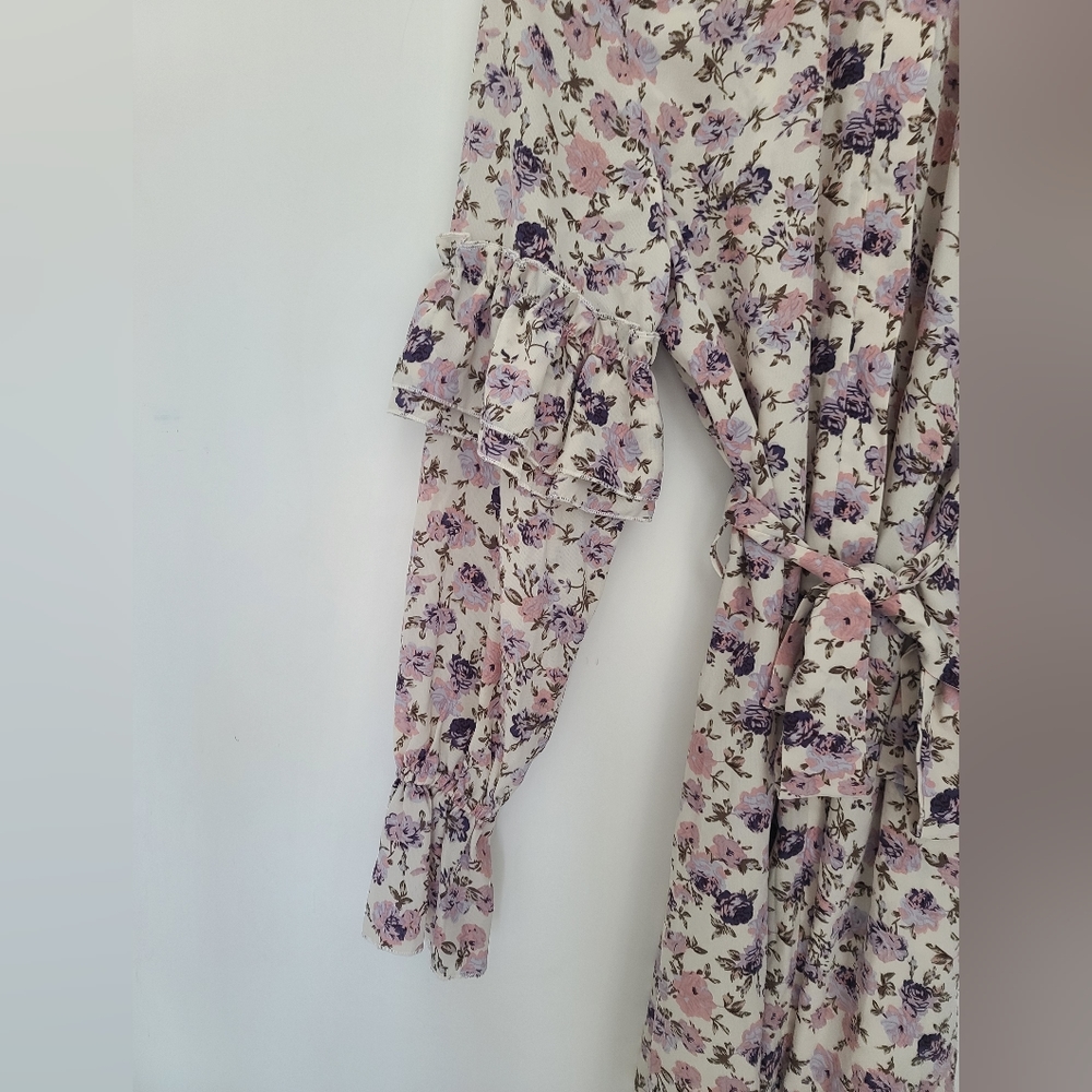 Nasty Gal Collection Floral Mini Dress Size 8 - Picture 5 of 8